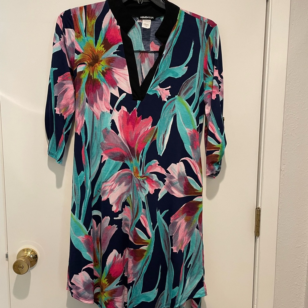 Floral dress, never worn but washed once.